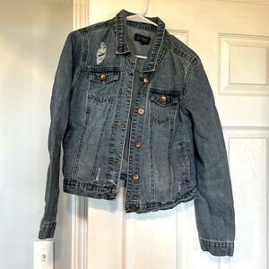 Cropped Jean Jacket